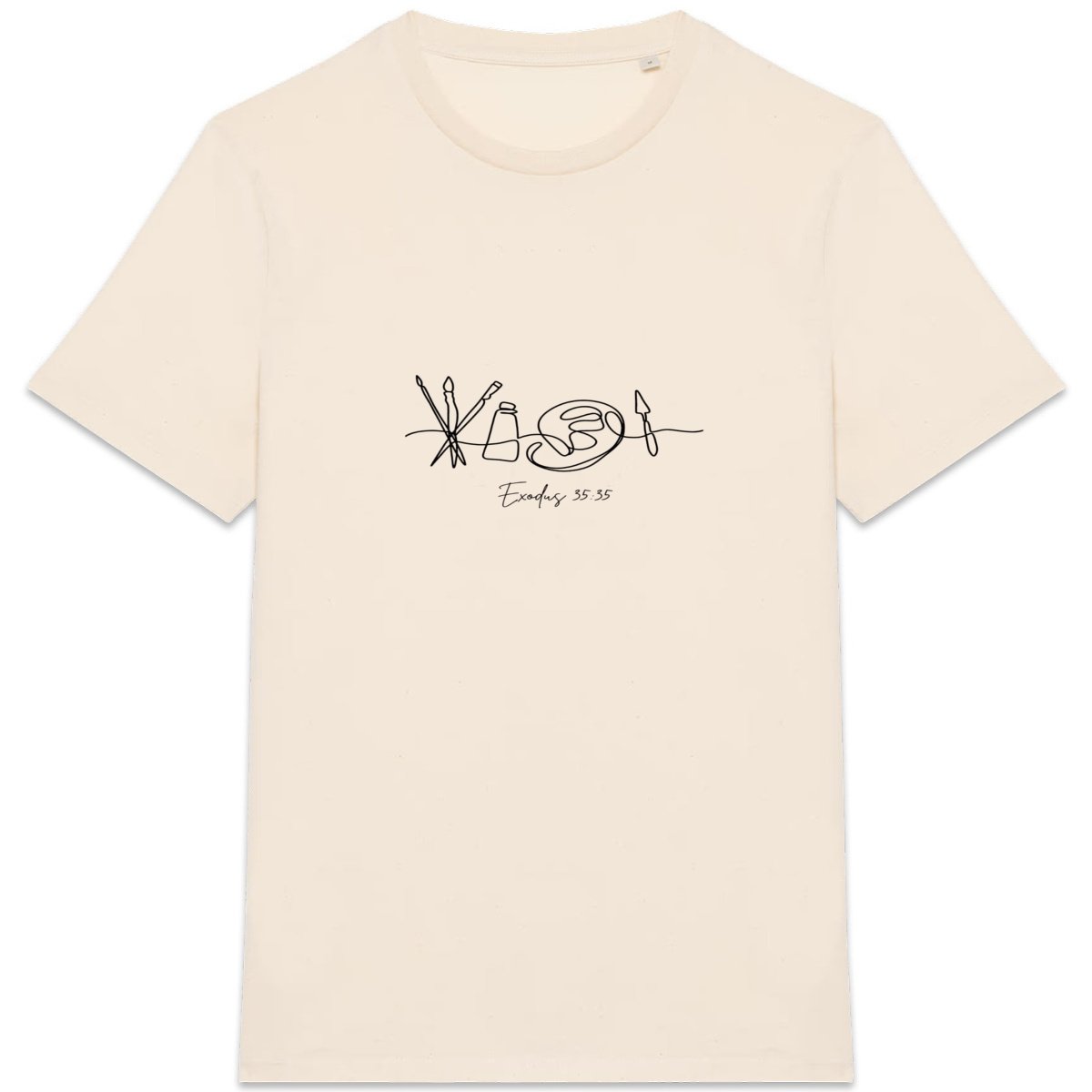 face_4_4 T-shirt Chrétiens Unisexe épais : Style et Couleurs