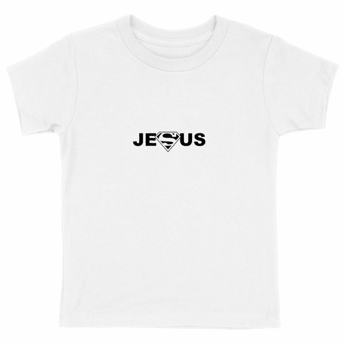 face_blanc_0 T-shirt Enfant Epais - TEE shirt chrétien Jésus