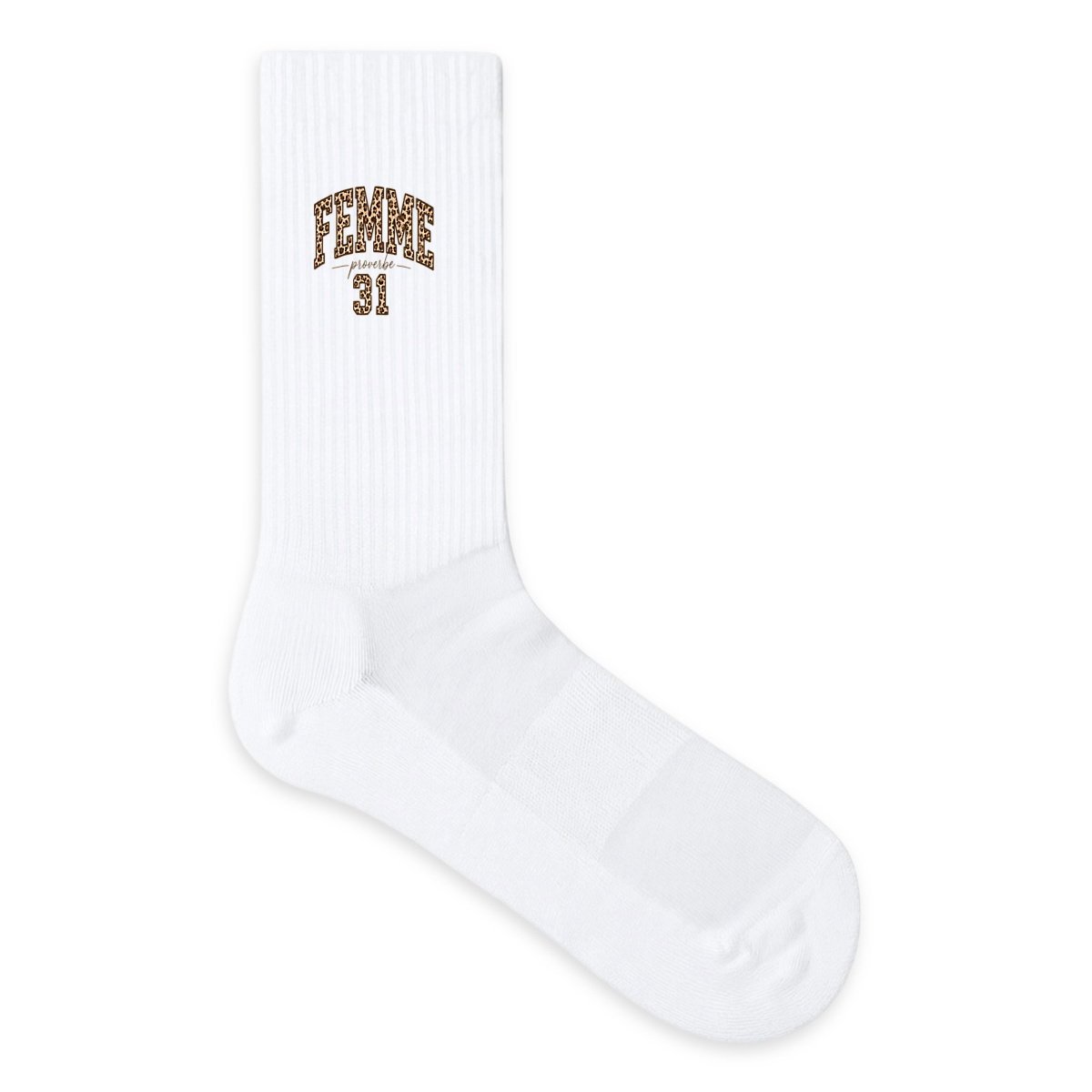 face_0_0 Chaussettes Femme Proverbe 31 : Élégance et Inspiration