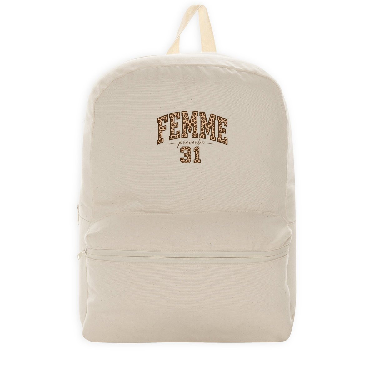 face_0_0 Sac à dos 100 % recyclé - Proverbe 31 pour femmes inspirantes