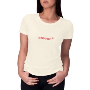 T-shirt Femme Epais Amour Éco Responsable - Pour un Monde Meilleur