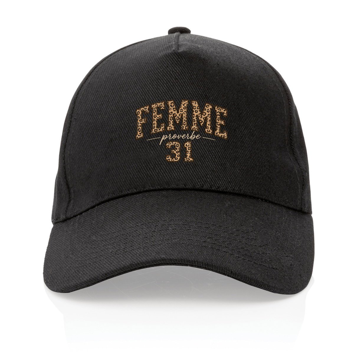 face_2_2 Casquette 100% recyclée - Proverbe 31 Édition Femme