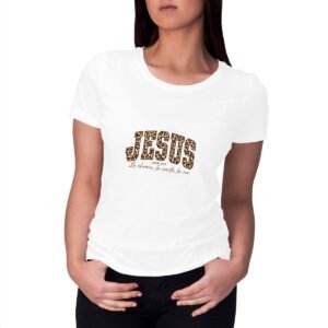 Accueil T-shirt Femme Epais - Jésus pour un style sacré